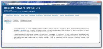 ReaSoft Network Firewall screenshot 5