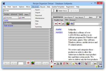 Recipe Organizer Deluxe screenshot 7