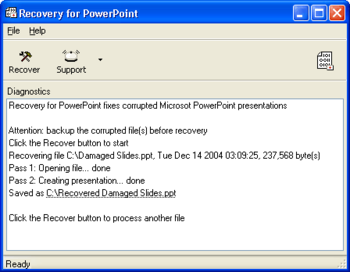 Recovery for PowerPoint screenshot 3