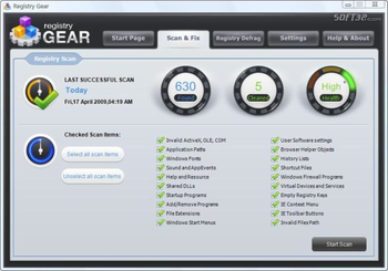 Registry Gear screenshot 3