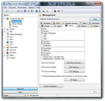 Remote Administration Console screenshot