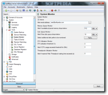 Remote Administration Console screenshot 9
