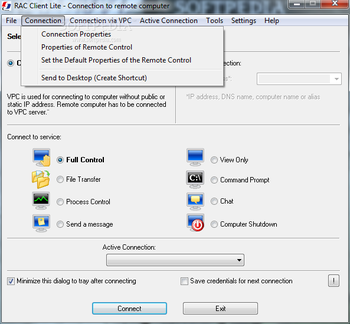 Remote Administrator Control Client Lite screenshot 2