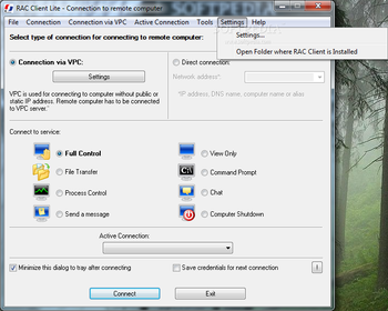 Remote Administrator Control Client Lite screenshot 6