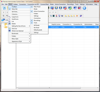 Remote Administrator Control Client screenshot 3