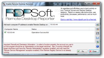 Remote Desktop Admin Toolkit screenshot