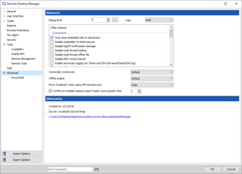 Remote Desktop Manager Enterprise Edition screenshot 36