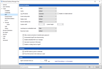 Remote Desktop Manager Free screenshot 24