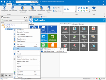 Remote Desktop Manager Free screenshot 3
