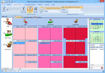 Rental Calendar for Workgroup screenshot 2