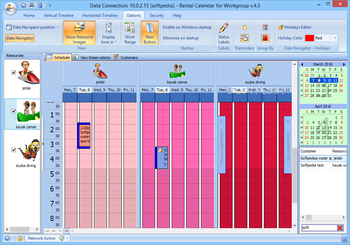 Rental Calendar for Workgroup screenshot 4