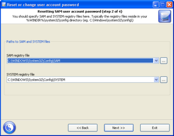Reset Windows Password screenshot 2