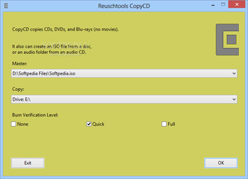 Reuschtools CopyCD screenshot