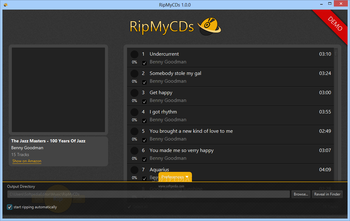 RipMyCDs screenshot 2