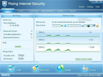 Rising Internet Security 2009 screenshot 3