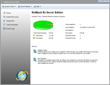 RollBack Rx Server Edition screenshot 3