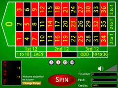 Roulette Casino Game screenshot
