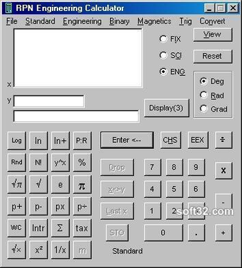 RPN Engineering Calculator screenshot 2