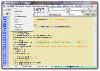 RQ Debugger IDE screenshot 3