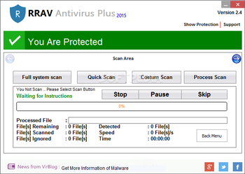 RRAV Antivirus Plus screenshot 2