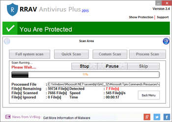 RRAV Antivirus Plus screenshot 3