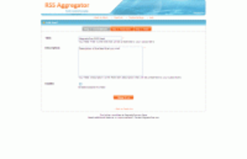 RSS Aggregator for osCommerce screenshot