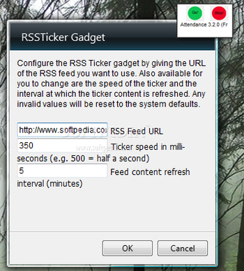 RSSTicker screenshot 2