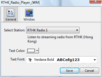 RTHK Radio Player (WM) screenshot 2