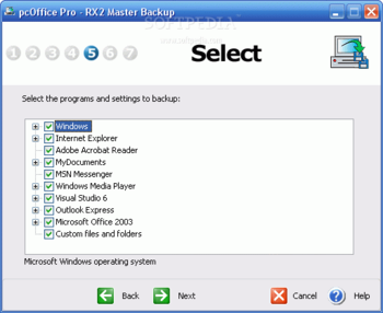 RX2 Master Backup screenshot 3