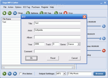 Saga MP3 Cutter screenshot 3