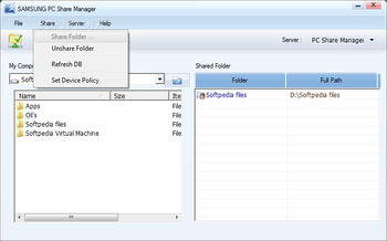 Samsung PC Share Manager screenshot 3