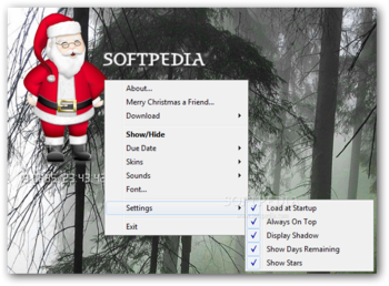 Santa Countdown screenshot 2
