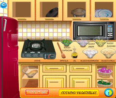 Sara's Cooking Class: Vegetable Frittata screenshot 3
