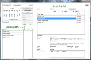 Schedule Manager screenshot 2
