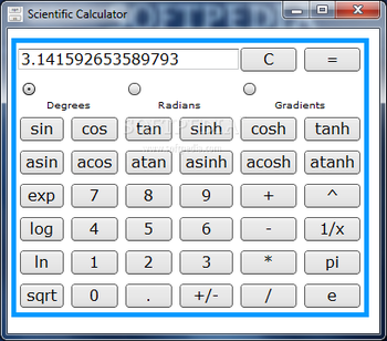 Scientific Calculator screenshot