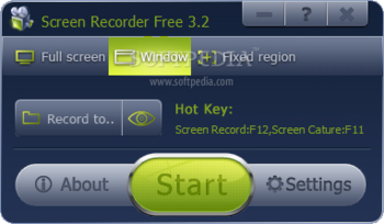 Screen Recorder Free (formerly GiliSoft Screen Recorder Free) screenshot