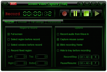 Screen Video Capture screenshot