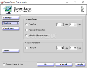 ScreenSaver Commander screenshot 2