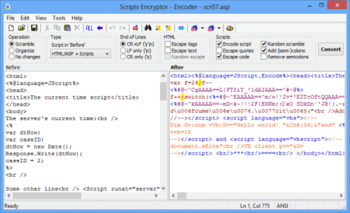 Scripts Encryptor - Encoder screenshot