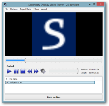Secondary Display Video Player screenshot