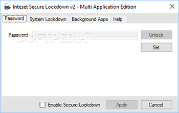 Secure Lockdown - Multi Application Edition screenshot