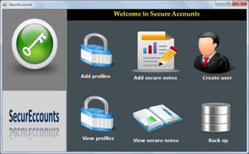 SecurEccounts screenshot