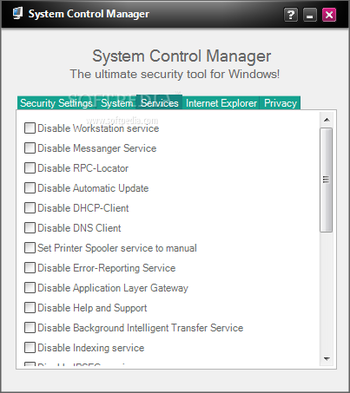 Security Manager screenshot 3