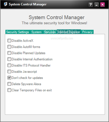 Security Manager screenshot 4