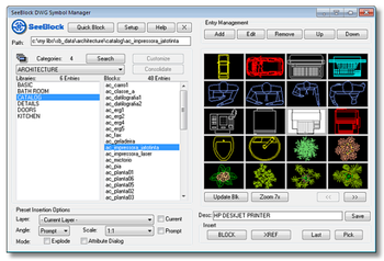 SeeBlock DWG Symbol Manager screenshot 3