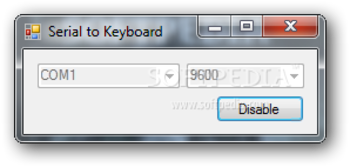 Serial to Keyboard screenshot