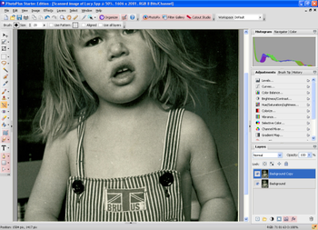 Serif PhotoPlus Starter Edition screenshot