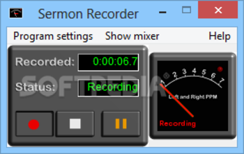 Sermon Recorder screenshot