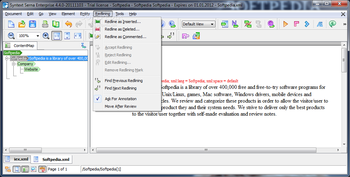 Serna XML Editor screenshot 5