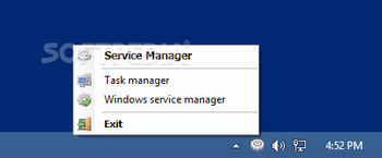 Service Manager Tray screenshot 3